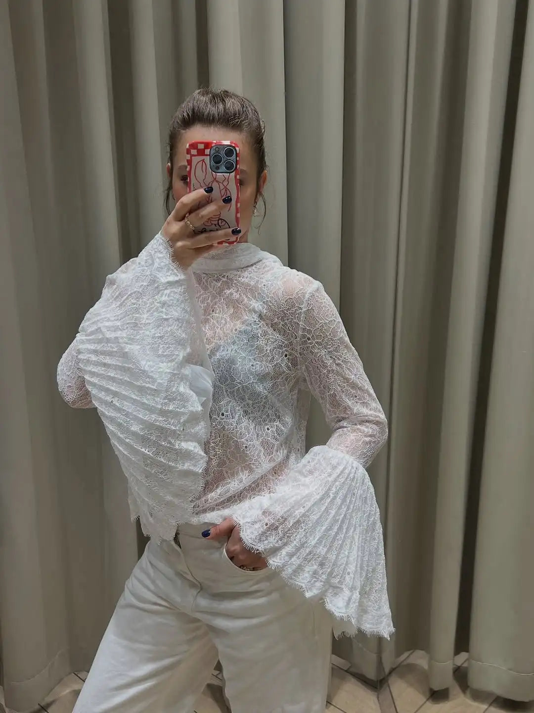 Camisa Elegante manga larga para mujer