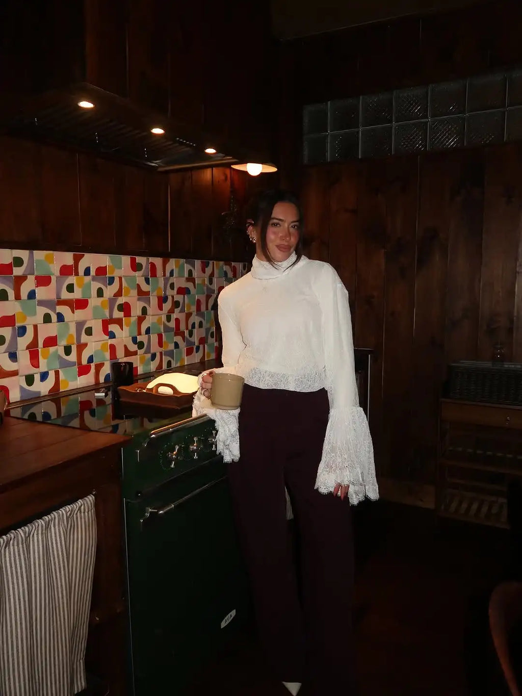 Camisa Elegante manga larga para mujer